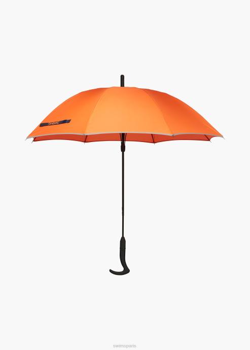 accessoire 64RP332 orange/noir parapluie long SWIMS