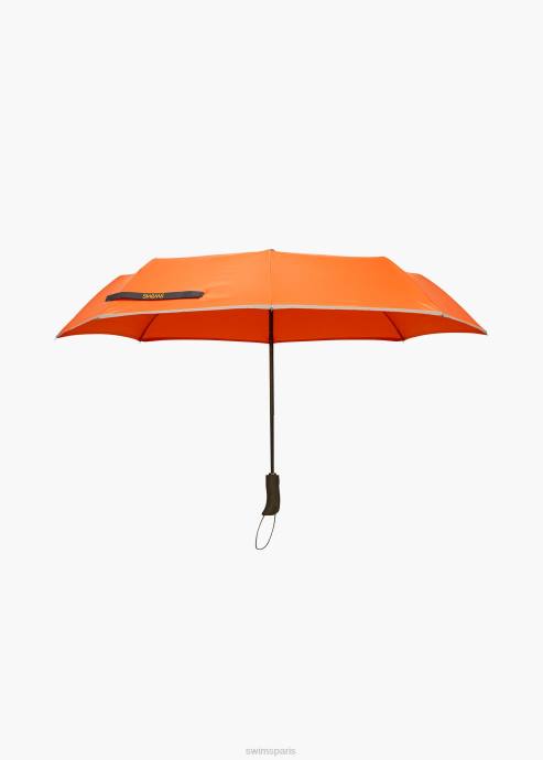accessoire 64RP337 orange/noir parapluie court SWIMS