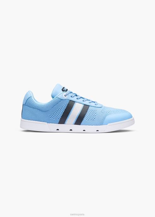 chaussure 64RP79 pulvérisation bleue sneaker solaro SWIMS