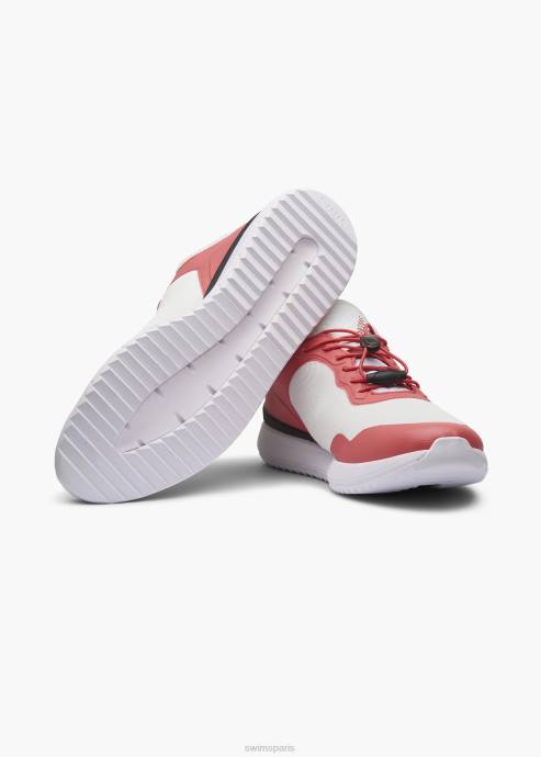 chaussure 64RP86 blanc rouge coureur de l'océan SWIMS