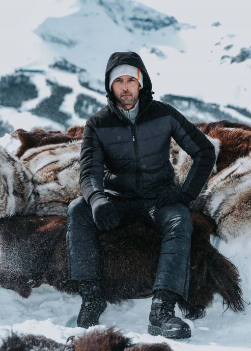 chaussure 64RP117 noir coureur de neige SWIMS