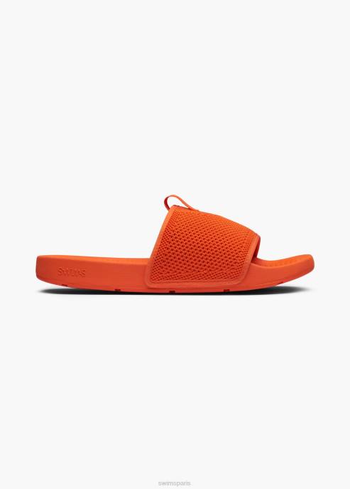 chaussure 64RP101 orange toboggan cabane SWIMS
