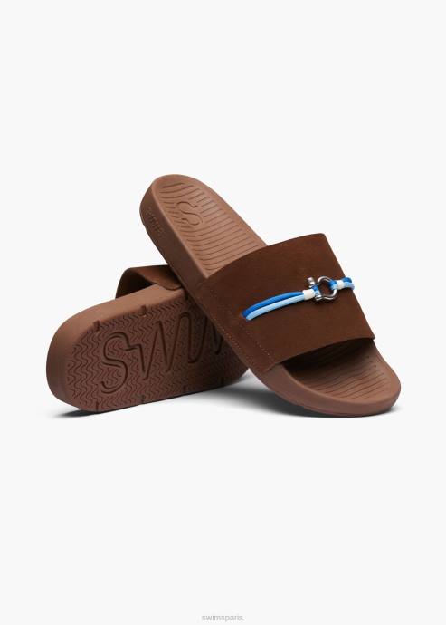 chaussure 64RP90 chocolat toboggan Riva SWIMS