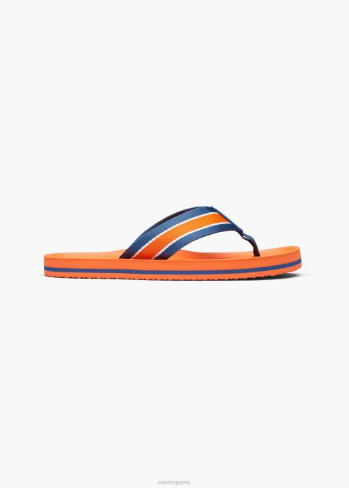 chaussure 64RP96 orange capri flip SWIMS