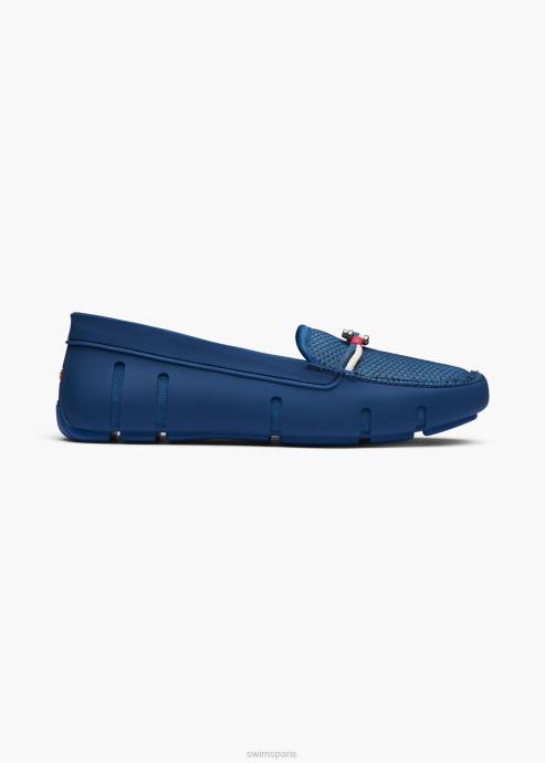 chaussure 64RP342 marine mocassin Riva SWIMS