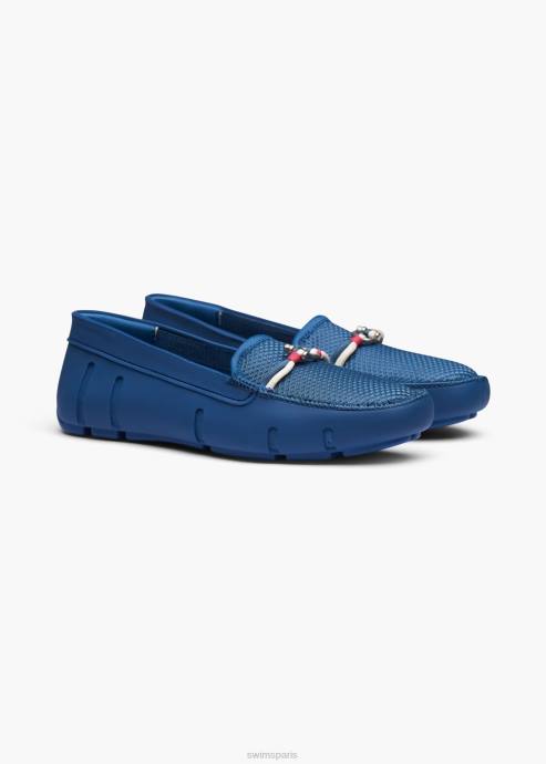 chaussure 64RP342 marine mocassin Riva SWIMS