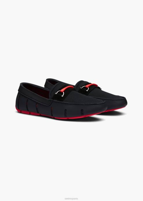 chaussure 64RP13 noir mocassin sportif SWIMS