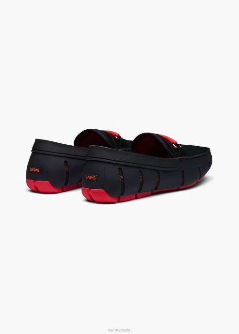 chaussure 64RP13 noir mocassin sportif SWIMS