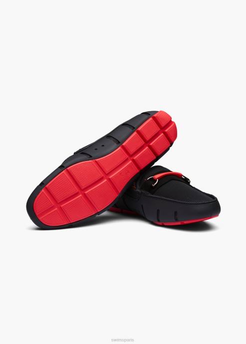 chaussure 64RP13 noir mocassin sportif SWIMS