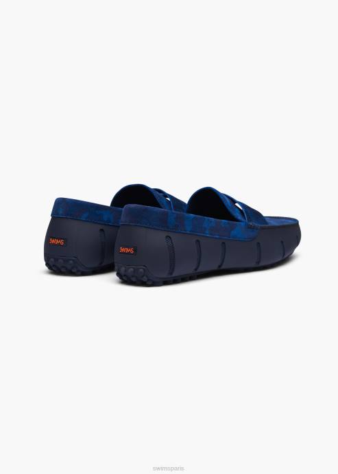chaussure 64RP14 marine pilote de luxe SWIMS