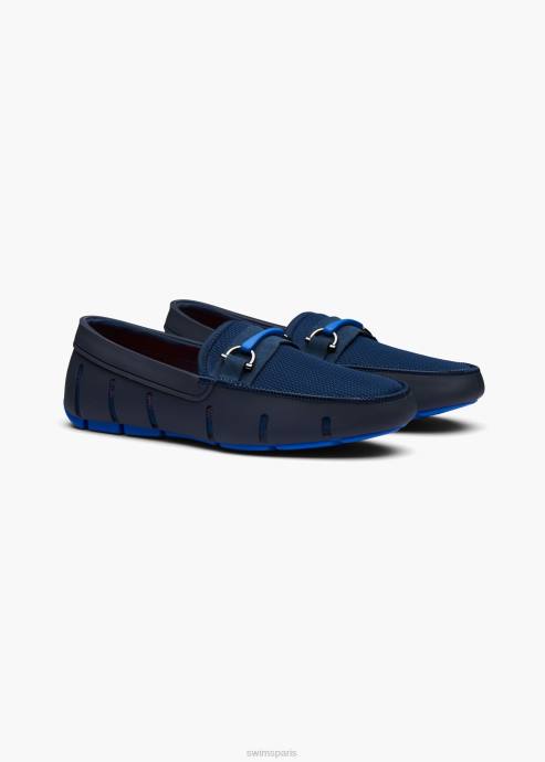 chaussure 64RP34 marine mocassin sportif SWIMS
