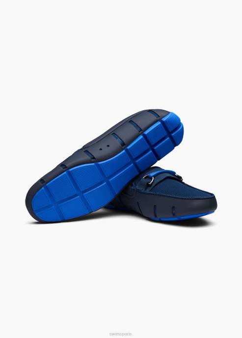 chaussure 64RP34 marine mocassin sportif SWIMS