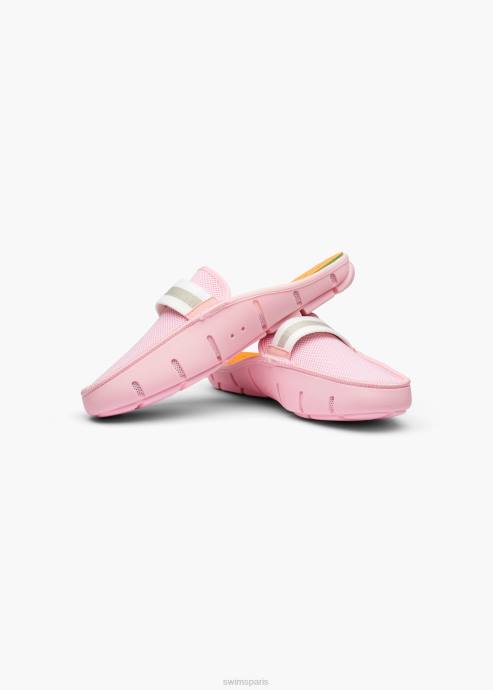chaussure 64RP35 rose mocassin à glissière SWIMS