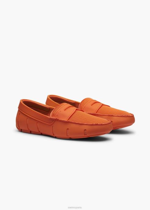 chaussure 64RP37 corail mocassin SWIMS