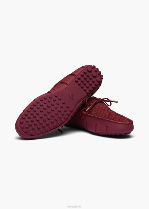 chaussure 64RP7 Bordeaux pilote tissé SWIMS