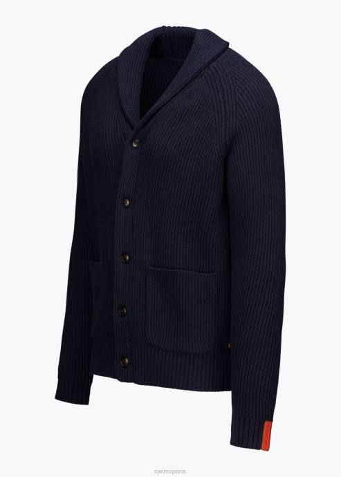 vêtements 64RP189 marine cardigan de parc SWIMS