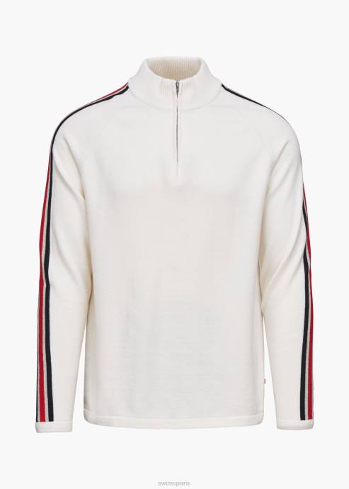vêtements 64RP197 blanc pull andorre SWIMS