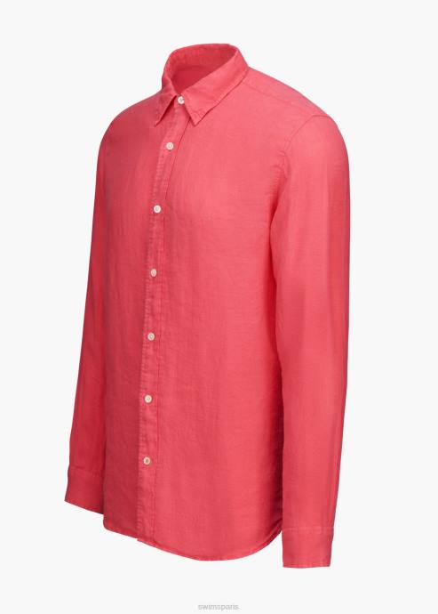 vêtements 64RP205 Campari chemise en lin amalfi SWIMS