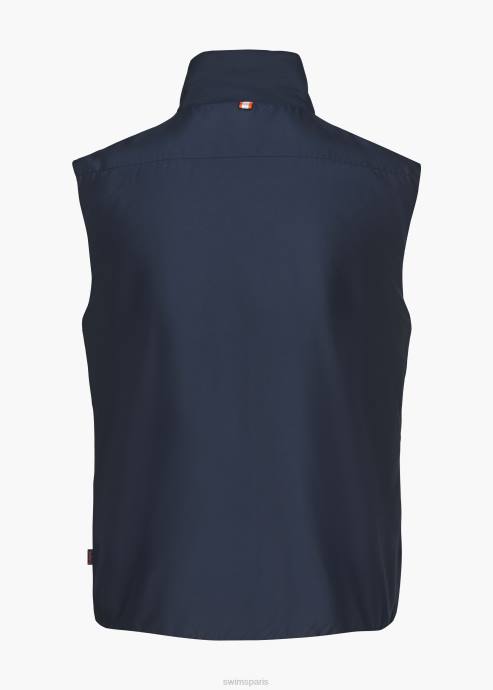vêtements 64RP167 bleu marine foncé le gilet léger SWIMS
