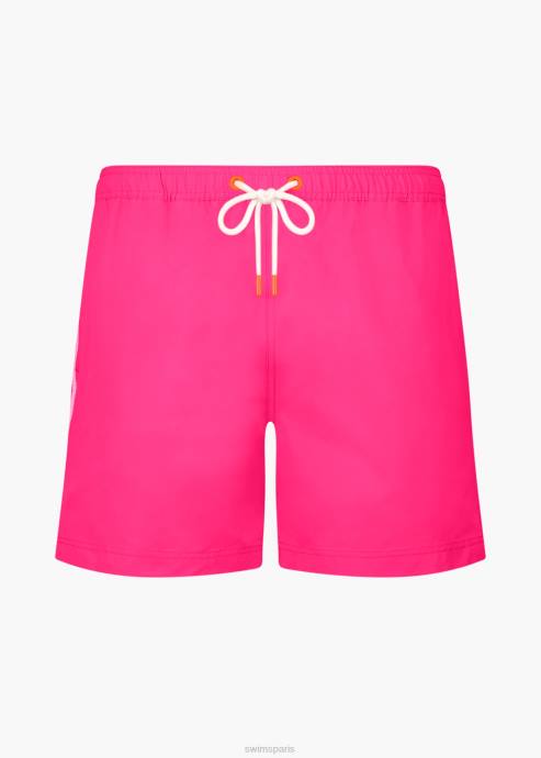 vêtements 64RP314 framboise short de bain activé par l'eau Regn 6" SWIMS