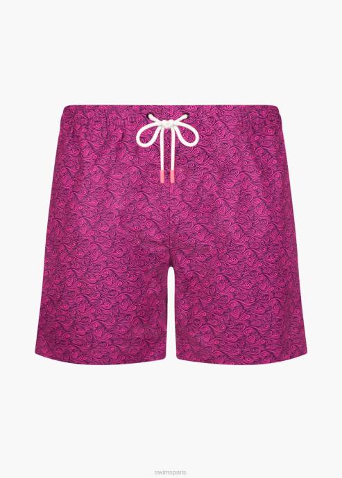 vêtements 64RP316 tourbillon de framboise sotogrande short de bain 6" SWIMS