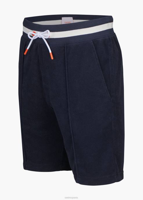 vêtements 64RP269 marine short lido en éponge SWIMS