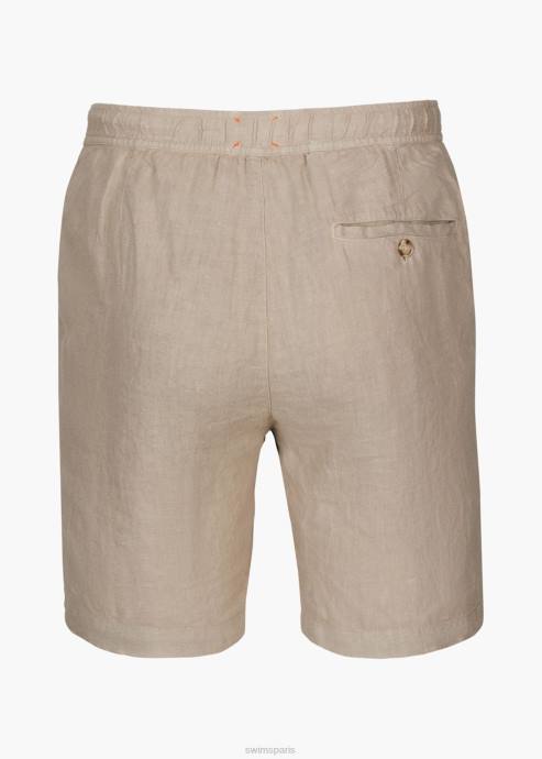 vêtements 64RP270 dune de sable short en lin amalfi SWIMS