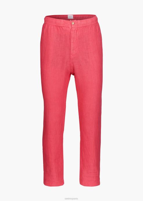 vêtements 64RP279 Campari pantalon slim en lin amalfi SWIMS