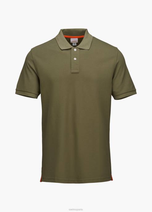 vêtements 64RP193 hickory polo sunmore SWIMS