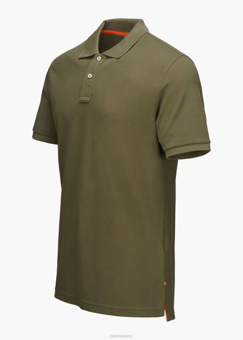vêtements 64RP193 hickory polo sunmore SWIMS