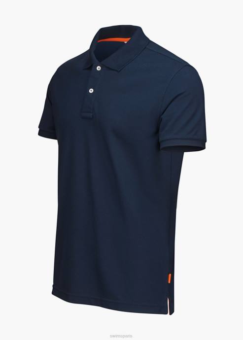 vêtements 64RP247 marine polo sunmore SWIMS