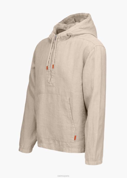 vêtements 64RP187 dune de sable sweat à capuche amalfi SWIMS