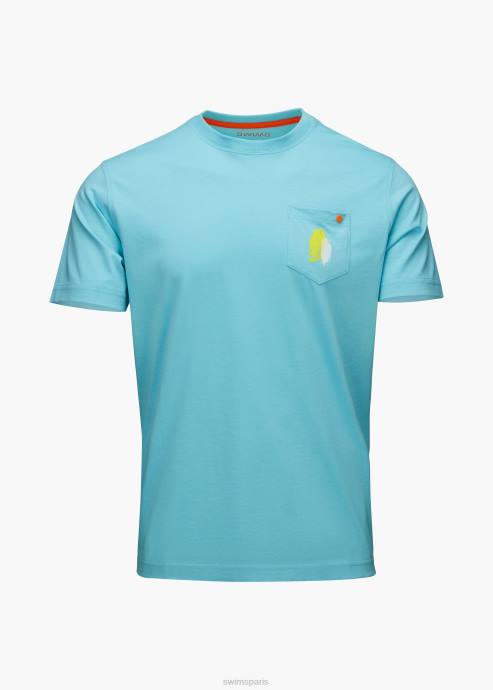 vêtements 64RP214 glacier tee-shirt graphique SWIMS