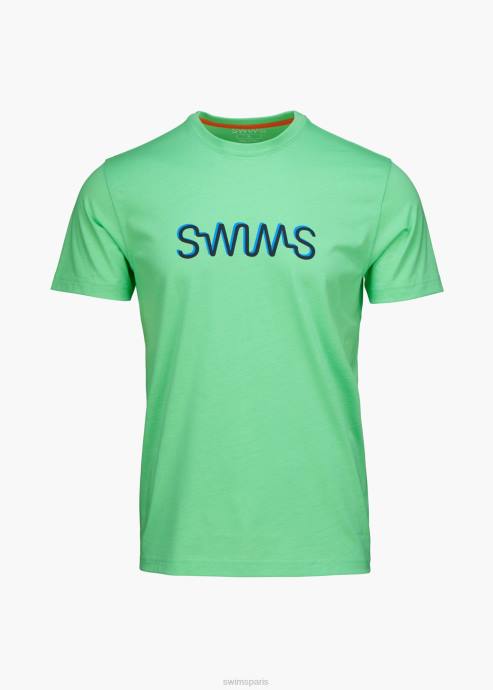 vêtements 64RP237 verre de mer t-shirt graphique ravello SWIMS