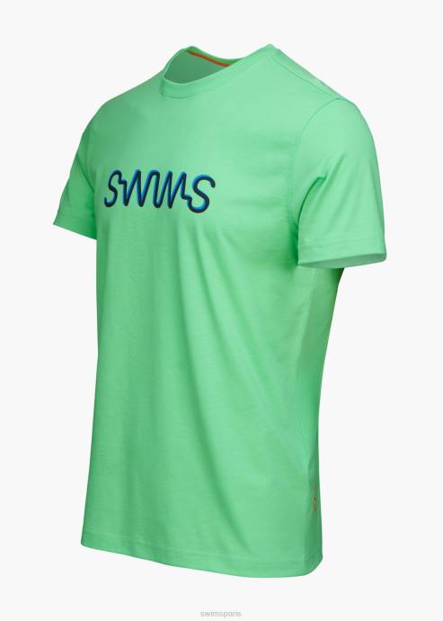 vêtements 64RP237 verre de mer t-shirt graphique ravello SWIMS