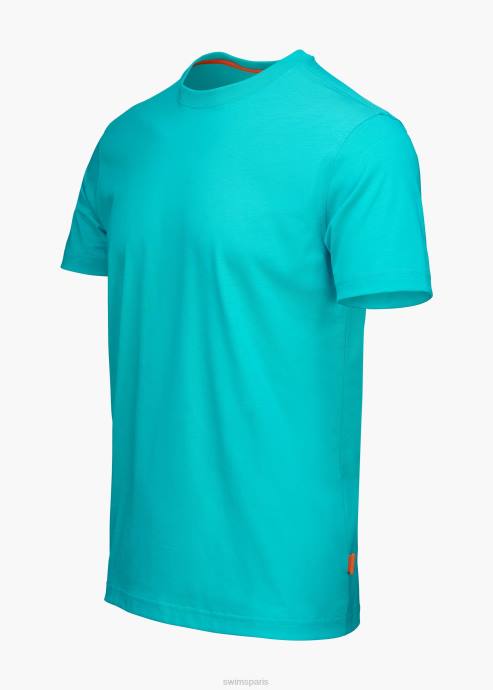 vêtements 64RP253 azuré aksla t-shirt SWIMS