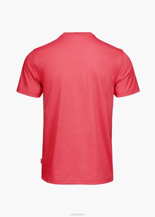 vêtements 64RP260 Campari aksla t-shirt SWIMS