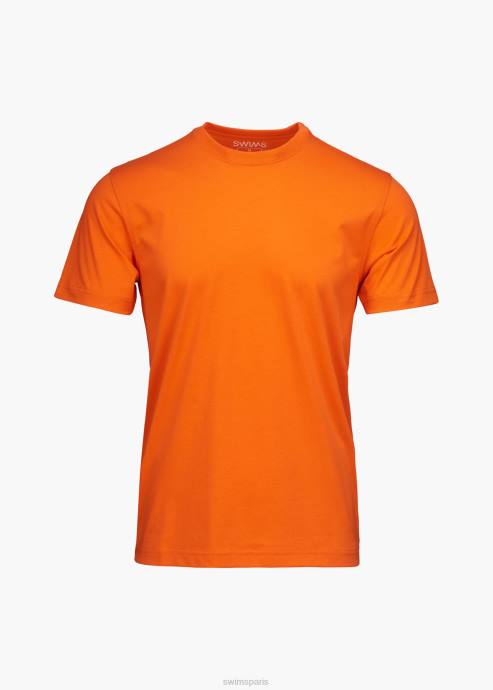 vêtements 64RP262 orange aksla t-shirt SWIMS