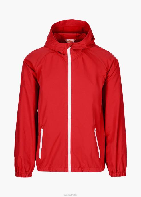 vêtements 64RP155 rouge coupe-vent tarifaire SWIMS