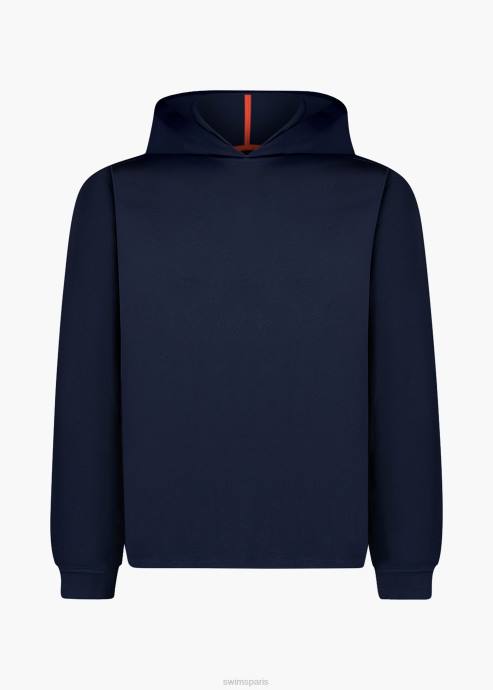 vêtements 64RP159 marine sweat à capuche unique SWIMS