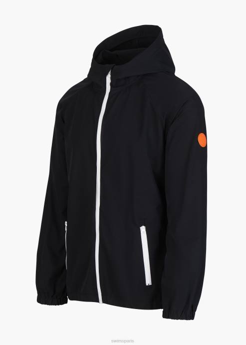 vêtements 64RP165 noir coupe-vent tarifaire SWIMS