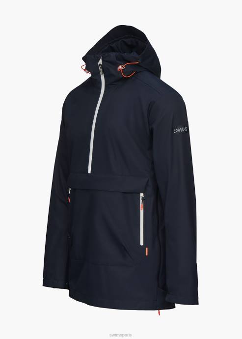 vêtements 64RP169 bleu marine foncé l'anorak SWIMS