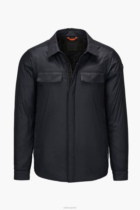 vêtements 64RP177 noir surchemise camden SWIMS