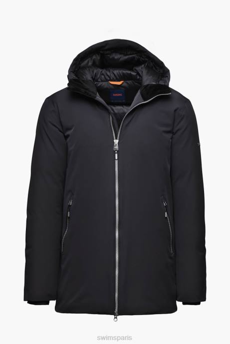 vêtements 64RP178 noir parka toronto SWIMS