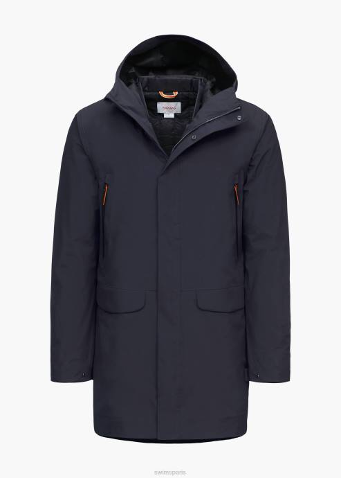 vêtements 64RP179 marine parka zurich iii SWIMS