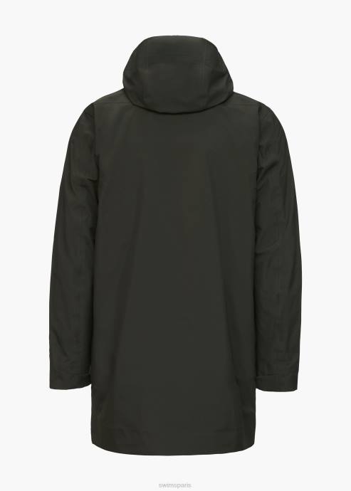 vêtements 64RP180 vert parka zurich iii SWIMS